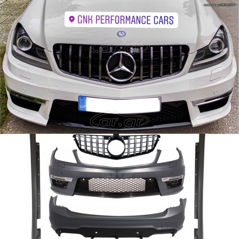 Car.gr BODY KIT Mercedes CClass W204 (20072014) Facelift C63 AMG GT
