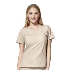 Ιατρική Μπλούζα Γυναικεία W123 Basic V-Neck Khaki