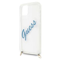 Guess GUHCP12SCRTVSBL iPhone 12 mini 5.4" blue/blue hardcase Script Vintage-thumb-4
