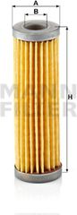 MANN-FILTER Φίλτρο Καυσίμου - P 33