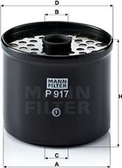 MANN-FILTER Φίλτρο Καυσίμου - P 917 X