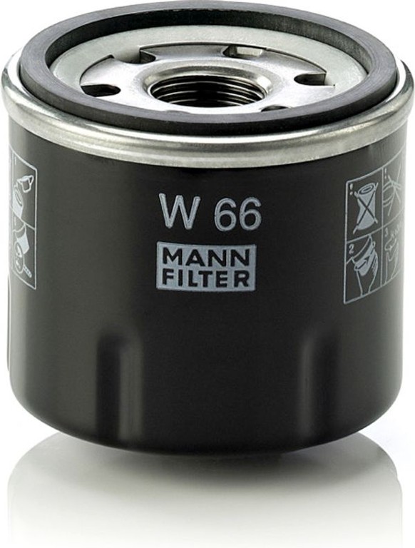 MANN-FILTER Φίλτρο Λαδιού - W 66