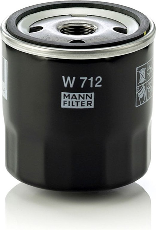 MANN-FILTER Φίλτρο Λαδιού - W 712