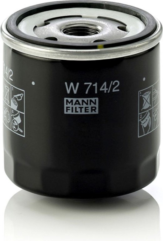 MANN-FILTER Φίλτρο Λαδιού - W 714/2