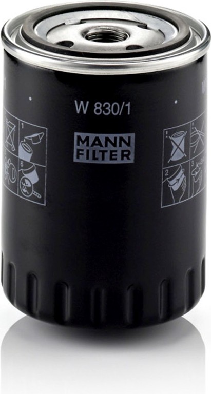 MANN-FILTER Φίλτρο Λαδιού - W 830/1