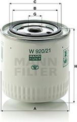 MANN-FILTER Φίλτρο Λαδιού - W 920/21