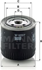 MANN-FILTER Υδραυλ. φίλτρο, αυτόμ. κιβ. ταχυτ. - W 920/7