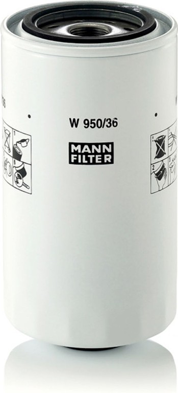 MANN-FILTER Φίλτρο Λαδιού - W 950/36