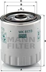 MANN-FILTER Φίλτρο Καυσίμου - Wk 817/3 X