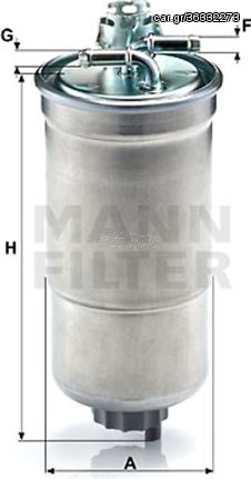 MANN-FILTER Φίλτρο Καυσίμου - Wk 853/3 X