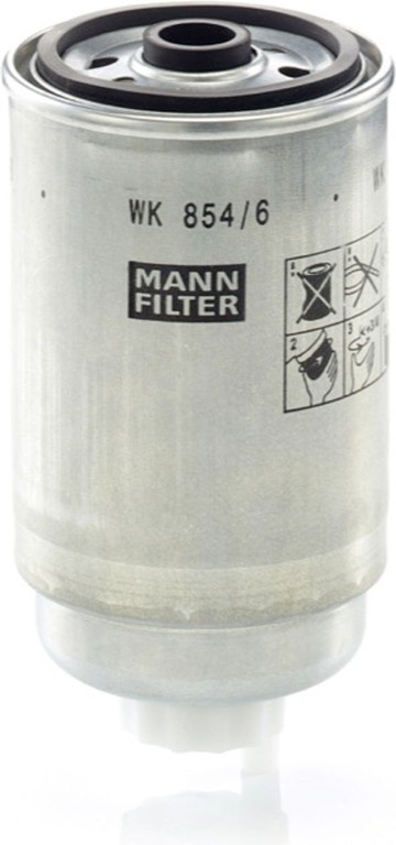 MANN-FILTER Φίλτρο Καυσίμου - Wk 854/6