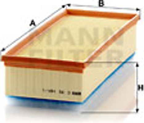 MANN-FILTER Φίλτρο Αέρα - C 35 160/1