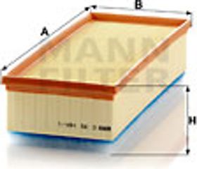 MANN-FILTER Φίλτρο Αέρα - C 35 160/1