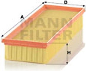 MANN-FILTER Φίλτρο Αέρα - C 37 132