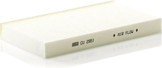 MANN-FILTER Φίλτρο, Αέρας Εσωτερικού Χώρου - Cu 2951