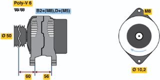 Bosch Γεννήτρια - 0 124 515 086