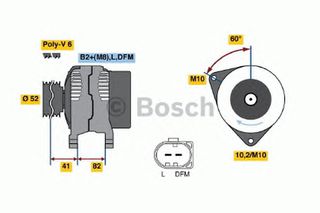 Bosch Γεννήτρια - 0 124 525 056