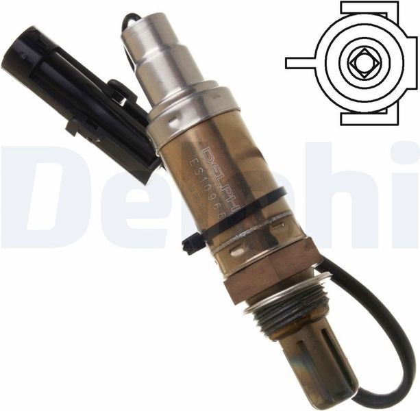 Delphi Αισθητήρας Λάμδα - ES10966-12B1