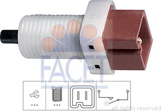 Facet Διακόπτης Των Φώτων Φρένων - 7.1192