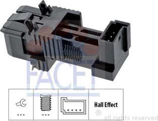 Facet Διακόπτης Των Φώτων Φρένων - 7.1215