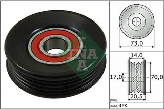 Ina Τεντωτήρας, Ιμάντας poly-V - 531 0853 10