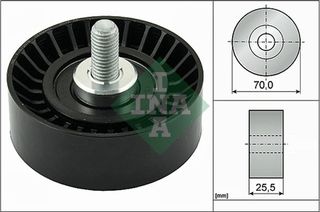 Ina Τροχαλία παρέκκλισης, Ιμάντας poly-V - 532 0545 10