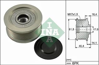 Ina Ελεύθερη Περιστροφή Γεννήτριας - 535 0115 10