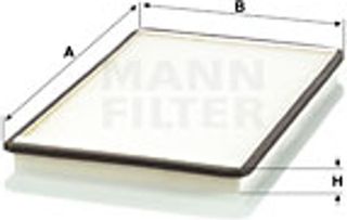 MANN-FILTER Φίλτρο, Αέρας Εσωτερικού Χώρου - Cu 3032