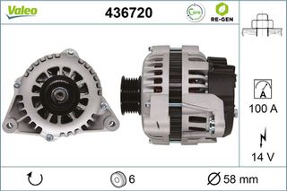 Valeo Γεννήτρια - 436720
