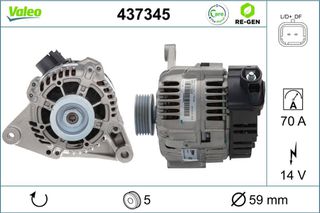 Valeo Γεννήτρια - 437345