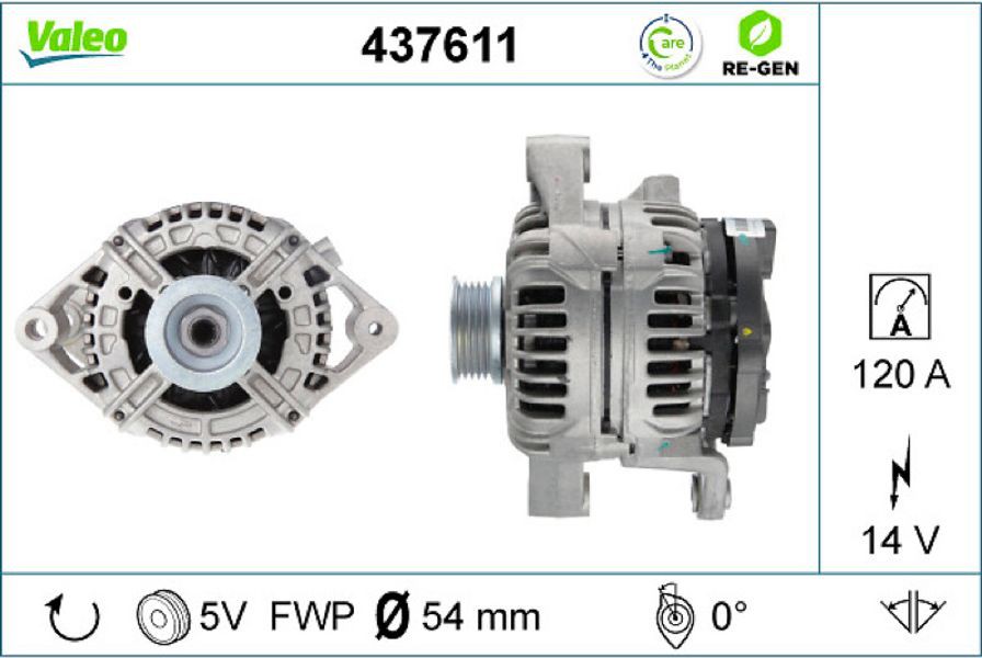 Valeo Γεννήτρια - 437611