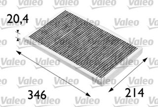 Valeo Φίλτρο, Αέρας Εσωτερικού Χώρου - 698684