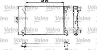Valeo Ψυγείο, Ψύξη Κινητήρα - 883820
