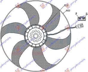 Βεντιλατερ Ψυγειουκομπλε ΒΕΝΖ-ΠΕΤΡ Mercedes Vito (W638) 96-04 - 011206440
