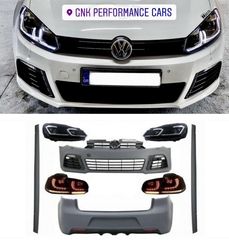 BODY KIT VW Golf VI 6 MK6 (2008-2013) R20 Design with Headlights and Taillights Dynamic Turning Light
