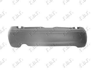 Προφυλακτηρας Πισω Μαυρος Κομπλε (ΕΥΡΩΠ) Fiat Panda 03-14