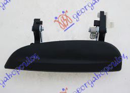 Χερουλι Πορτας Εμπρος Εξω Αριστερα Kia Rio 02-05 - 096407842