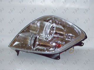 Φανος Εμπρος Σετ Eagle Eyes Χρωμιο Ford Fiesta 02-08