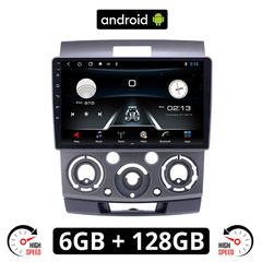 FORD RANGER 2007-2011 Android οθόνη αυτοκίνητου 6GB με GPS WI-FI (ηχοσύστημα αφής 9" ιντσών OEM Youtube Playstore MP3 USB Radio Bluetooth Mirrorlink εργοστασιακή, 4x60W, AUX) FO570-6GB