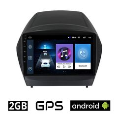 HYUNDAI IX35 2010-2015 Android οθόνη αυτοκίνητου με GPS WI-FI 2GB (ηχοσύστημα αφής 9" ιντσών OEM Youtube Playstore MP3 USB Radio Bluetooth Mirrorlink εργοστασιακή, 4x60W, AUX) HY35-2GB