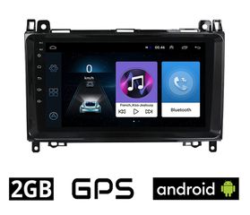 MERCEDES SPRINTER - VITO - VIANO (2004-2019) Android οθόνη αυτοκίνητου 2GB με GPS WI-FI (ηχοσύστημα αφής 9" ιντσών OEM Youtube Playstore MP3 USB Radio Bluetooth Mirrorlink εργοστασιακή, 4x60W, Benz) M