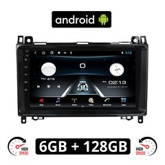 MERCEDES SPRINTER - VITO - VIANO (2004-2019) Android οθόνη αυτοκίνητου 6GB με GPS WI-FI (ηχοσύστημα αφής 9" ιντσών OEM Youtube Playstore MP3 USB Radio Bluetooth Mirrorlink εργοστασιακή, 4x60W, Be