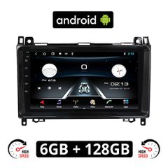 MERCEDES SPRINTER - VITO - VIANO (2004-2019) Android οθόνη αυτοκίνητου 6GB με GPS WI-FI (ηχοσύστημα αφής 9" ιντσών OEM Youtube Playstore MP3 USB Radio Bluetooth Mirrorlink εργοστασιακή, 4x60W, Benz) M