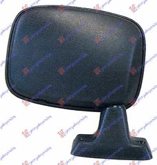 Δεξια Καθρεφτης Μηχανικος Χειροκινητος Μαυρος Κοντος Toyota HI-LUX (RN 30/40) 79-84