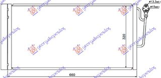 Ψυγειο A/C ΒΕΝΖ/ΠΕΤΡ. (63x34) Mini COOPER/ONE (R56) 06-11 - 060306400
