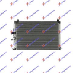 Ψυγειο A/C A11 (62.2x43.2x2.5) Opel Omega B 94-03 - 048206400