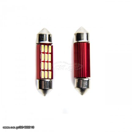 EPL205 ΛΑΜΠΑ C5W 36MM 12 SMD CANBUS 6000K SET2