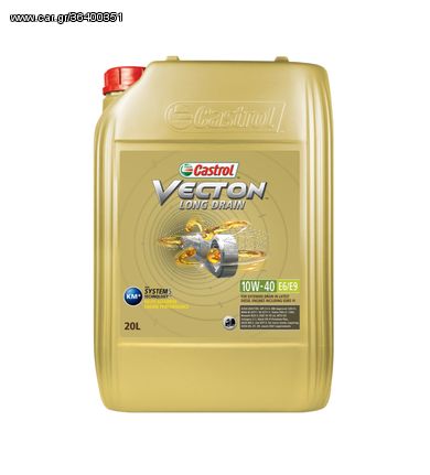 Castrol Vecton Long Drain 10W-40 E6/E9 20L