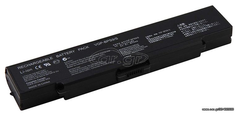 Μπαταρία Laptop - Battery for Sony VAIO VGN-CR190E   OEM υψηλής ποιότητας - high quality (Κωδ.1-BAT0104(4.4Ah))