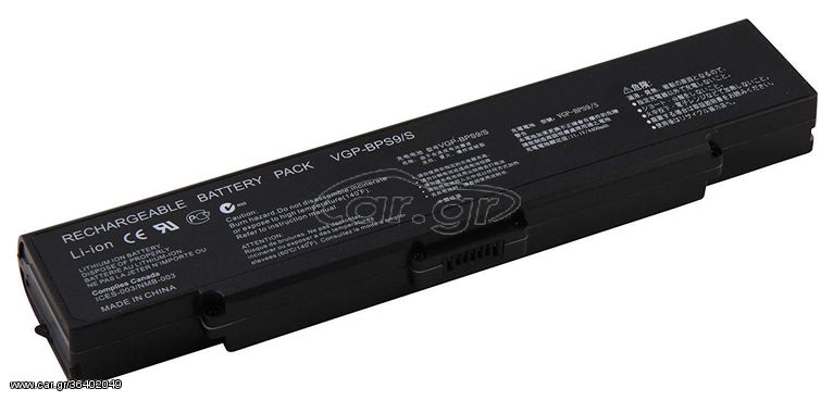 Μπαταρία Laptop - Battery for Sony VAIO VGN-CR203E/N   OEM υψηλής ποιότητας - high quality (Κωδ.1-BAT0104(4.4Ah))